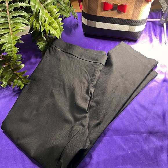 📌Rafaella Comfort Straight Leg Stretch Viscose Pull On Pants - Picture 1 of 13